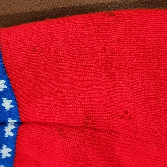 St. Andrews Scottish Red and Blue Pom-Pom Beanie - Picture 3 of 5